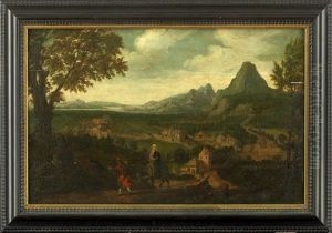 An Extensive Landscape With The Flight Into Egypt