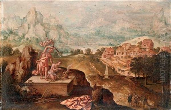 The Sacrifice Of Isaac - view 1