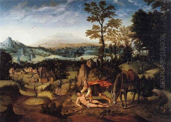 Landscape With The Good Samaritan - view 1