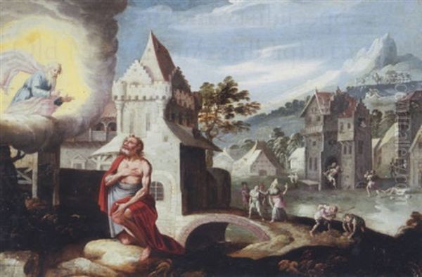 God Commanding Noah To Build The Ark - view 1