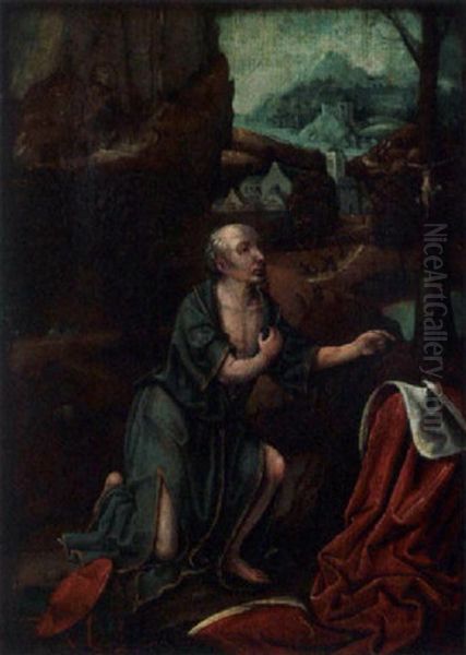 St. Jerome In A Landscape - view 1