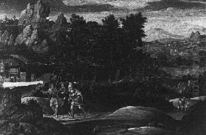 Christ On The Road To Emmaus