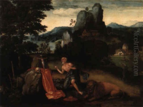 Saint Jerome Penitent - view 1