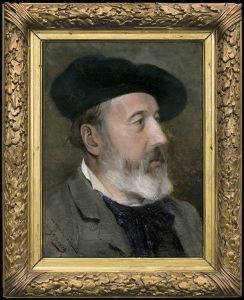 Portrait Of Amedee Baudit (a Swiss Artist) Before