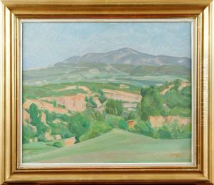 Odelandskap,provence by Victor Axelson