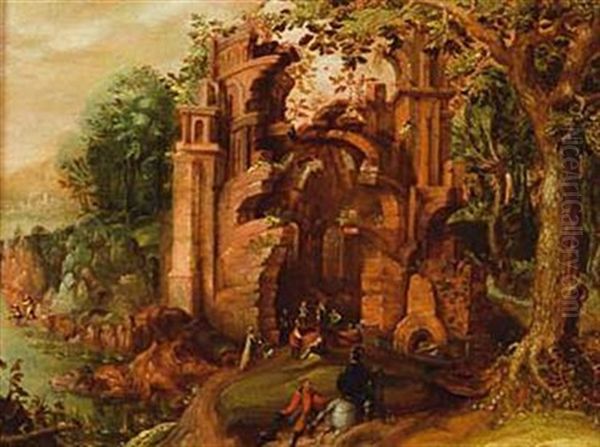 Paysage Aux Ruines - view 1