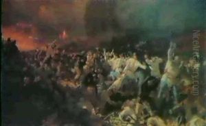 Bozzetto Per La Battaglia Di S. Martino by Andrea Gastaldi