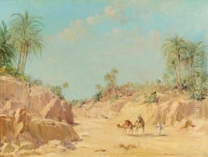At The Oasis by Georges Gaste