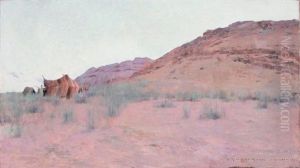 Paysage De Bou-saada by Georges Gaste