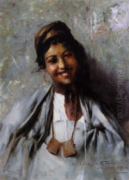 Jeune Fille Souriante - view 1