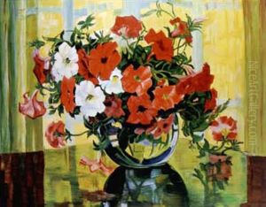 Blumenstrauss In Einer Vase by Anna Gasteiger