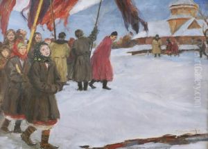 Swieto Jordanu by Teodor Axentowicz
