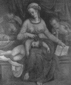 La Sainte Famille by Bernardino Gatti, Il Sojaro