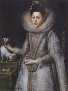 Ritratto Di Margherita Aldobrandini by Gervasio Gatti
