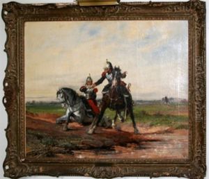 Cavalry Scene Cavalry Scene