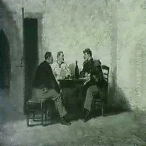 Three Soldiers Having A Drink Three Soldiers Having A Drink