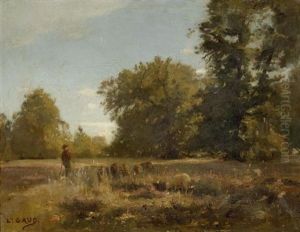 Schafer In Einer Landschaft Schafer In Einer Landschaft