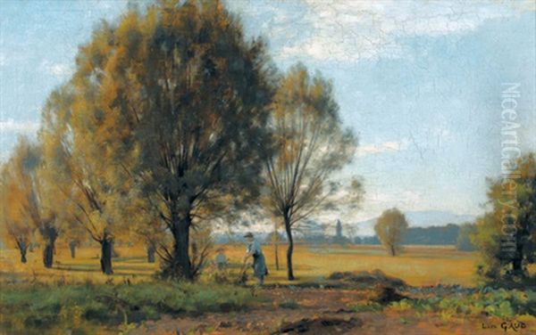 Genfer Landschaft Mit Gartner - view 1