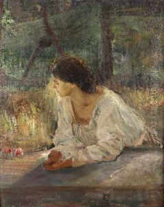Figura Femminile by Pietro Gaudenzi