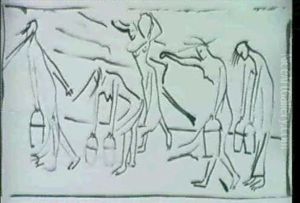 The Water Carriers by Henri Gaudier-Brzeska