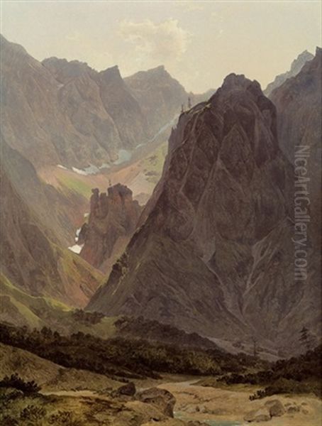Gebirge Bei Der Eiskapelle - view 1