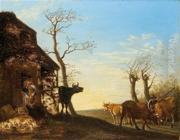 Der Morgen (after Paulus Potter) - view 1