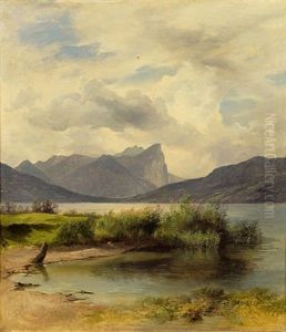 Mondsee Gegen Drachenwand