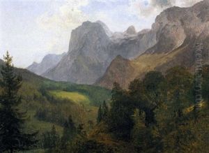 Ramson (watzmanngebiet) by Friedrich Gauermann