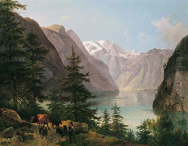 Viehherde Am Konigssee - view 1