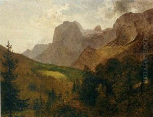 Ramsau (watzmanngebiet) by Friedrich Gauermann