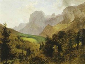 Ramsau (watzmanngebiet) by Friedrich Gauermann