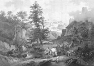 Jager Im Hochgebirge Jager Im Hochgebirge