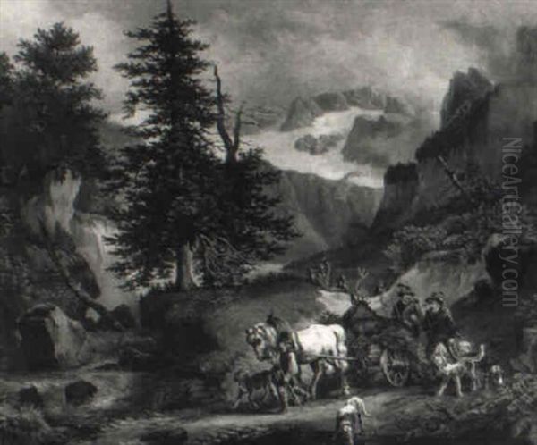 Der Gosau-see Mit Dem Dachstein - view 1