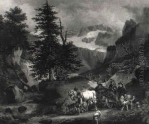 Der Gosau-see Mit Dem Dachstein