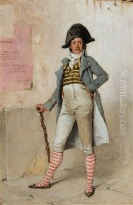 Portrait Of A Gentleman by Ignaz Marcel Gaugengigl