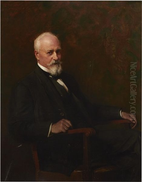 A Portrait Of A Seated Gentleman - view 1
