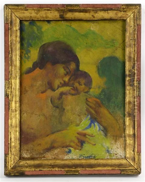 Indonesian Portrait Of Mother And Child - view 1