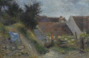 Chemin De Village (la Sente Du Pere Dupin) by Paul Gauguin