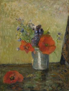 Fleurs D'ete Dans Un Gobelet