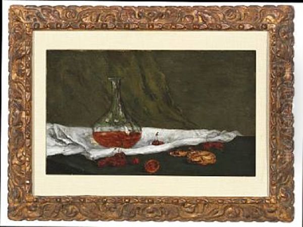 Cerises Et Carafon (cherries And Carafe) - view 1