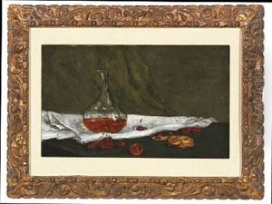 Cerises Et Carafon (cherries And Carafe)