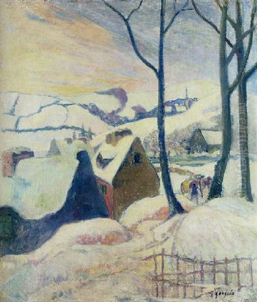 Village Sous La Neige - view 1