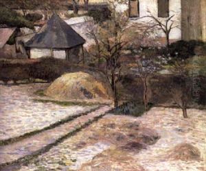 Paysage A Rouen by Paul Gauguin