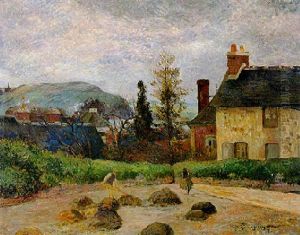 La Rentree Du Foin by Paul Gauguin
