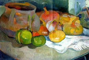 Nature Morte Aux Coloquintes by Paul Gauguin