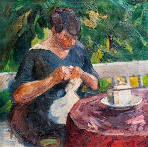 In The Garden by Hans Gaukel