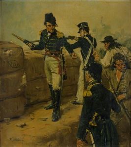 Battle Of New Orleans by Gilbert Gaul