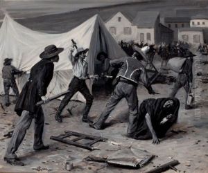 Revolution On The Town Square by Gilbert Gaul