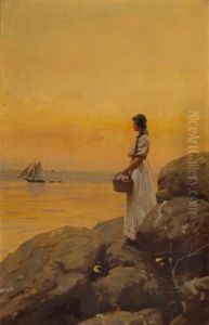 Gazing Out To Sea by Gilbert Gaul