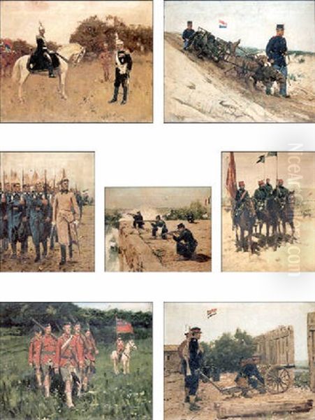 Scenes Of Military Activities - view 1